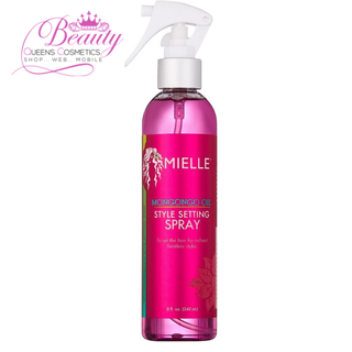 Mielle Mongongo Style Setting Spray 240ml- Long-Lasting Hold & Shine