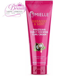 Mielle Organics Brazilian Curly Cocktail Curl Cream with Babassu Oil
