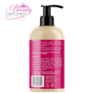 Mielle Honey & Ginger Hair Styling Gel 13oz- Define Curls & Reduce Frizz Naturally