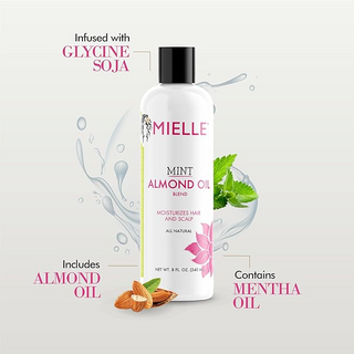 Mielle Mint Almond oil Moisturizes Hair & Scalp 240 ml/8.0 fl.oz