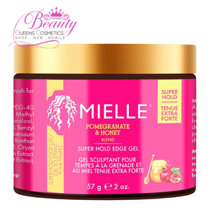 Mielle Organics Pomegranate & Honey Super Hold Edge Gel 57g – Smooth Edges & Long-Lasting Hold