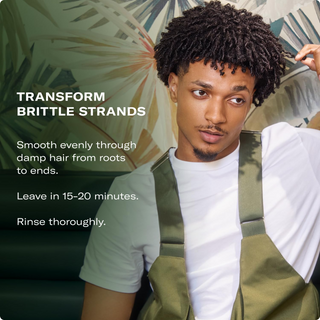 Mielle Rosemary Mint Strengthening Hair Masque 12oz -Deep Moisture & Hair Strength