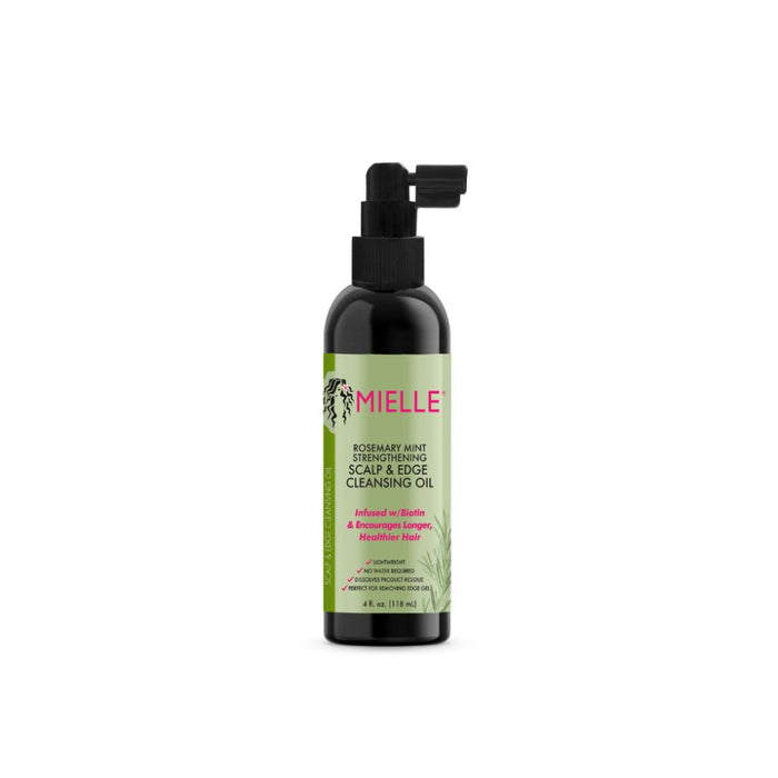 Mielle Rosemary Mint Scalp & Edge Cleansing Oil 118ml | Build-Up Remover