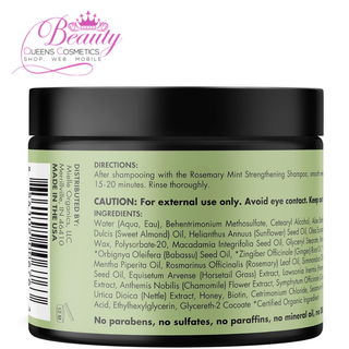 Mielle Rosemary Mint Strengthening Edge Gel 2oz  Smooth, Strengthen & Shine Naturally