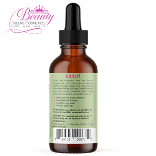 Mielle Rosemary Mint Scalp & Hair Strengthening Oil Soothe & Promote Healthy Growth 2oz