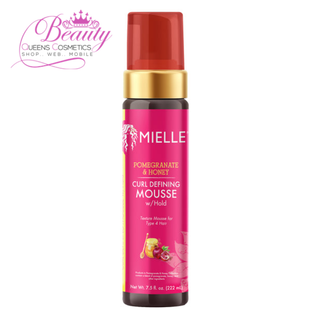 Mielle Pomegranate & Honey Curl Defining Mousse 7.5oz – Type 4 Hair Hold