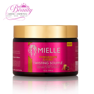 Mielle Pomegranate & Honey Twisting Soufflé 12oz  Define, Hydrate & Shine Naturally