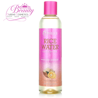 Mielle Rice Water Hydrating Shampoo  8oz – Strengthen, Shine & Repair Split Ends