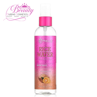 Mielle Rice Water Shine Mist  4oz– Lightweight Hydrating & Gloss Boosting Spray