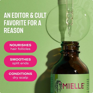 Mielle Rosemary Mint Scalp & Hair Strengthening Oil Soothe & Promote Healthy Growth 2oz