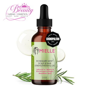 Mielle Rosemary Mint Scalp & Hair Strengthening Oil Soothe & Promote Healthy Growth 2oz