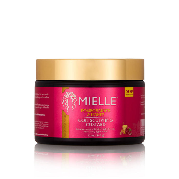 Mielle Pomegranate & Honey Coil Custard 12oz | Define, Hydrate & Frizz Control