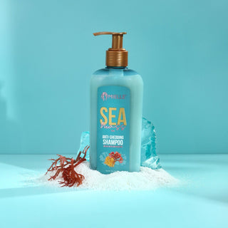 mielle sea moss anti shedding shampoo 8oz hydrating strengthening cleanser for reducing breakage soft and healthy curly hair cleaning treatment