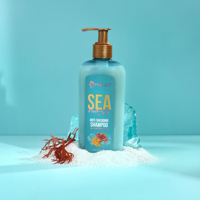 Mielle Sea Moss Anti-Shedding Shampoo 8oz | Hydrating Strengthening Cleanser