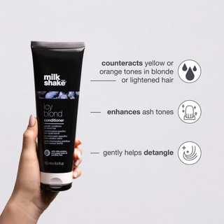 Milk Shake Icy Blond Conditioner 250ml for blonde toning anti brass care and hydration