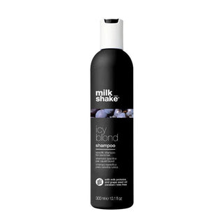 Milk Shake Icy Blond Shampoo 300ml for blonde hair toning and yellow tone neutralization