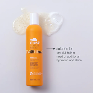 Milk Shake Moisture Plus Shampoo 300ml for dry hair hydration softness shine and daily cleansing care