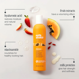 Milk Shake Moisture Plus Shampoo 300ml for dry hair hydration softness shine and daily cleansing care