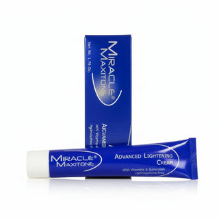 Maxitone lightening cream brightens skin and improves even tone for radiant glow