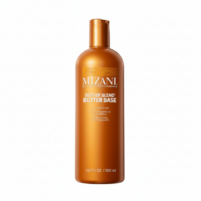 mizani butter blend butter base 16.9oz shea cocoa scalp protector moisturizing hair treatment cream