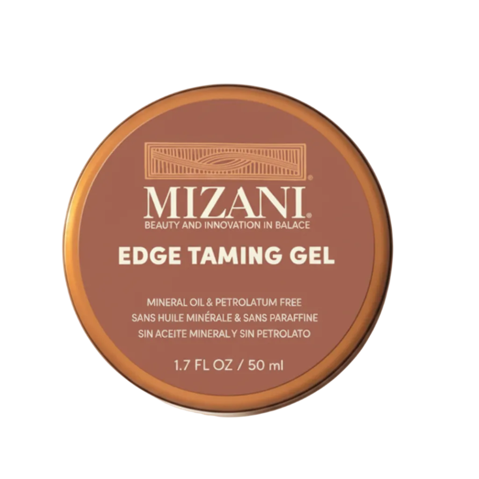 mizani edge taming gel 1.7oz anti breakage nourishing edge control styling product