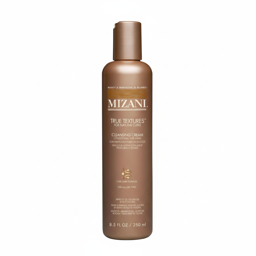 mizani true textures cleansing cream 250ml gentle hydrating shampoo curly hair care wash