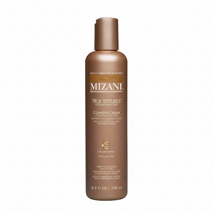 mizani true textures cleansing cream 250ml gentle hydrating shampoo curly hair care wash
