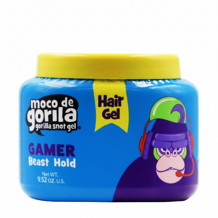 Moco De Gorila Gamer Beast Hold hair gel extreme no flake strong hold styling gel 9.5oz hair product
