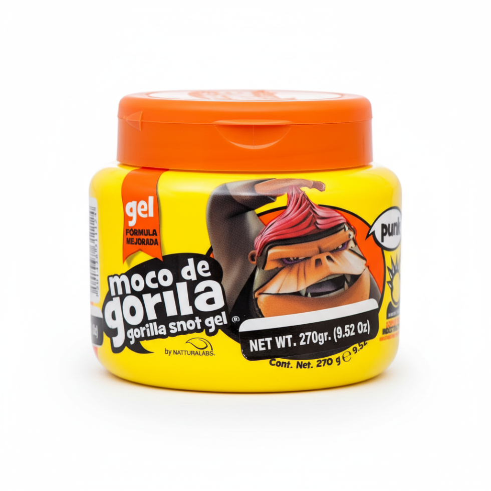 Moco De Gorila Punk Beast hair gel strong hold rebellious indestructible styling gel 9.52oz hair product