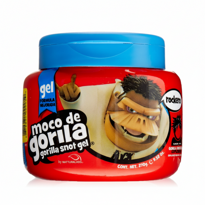 Moco De Gorila Rockero hair gel strong hold rock star hairstyles styling gel 9.52oz hair product