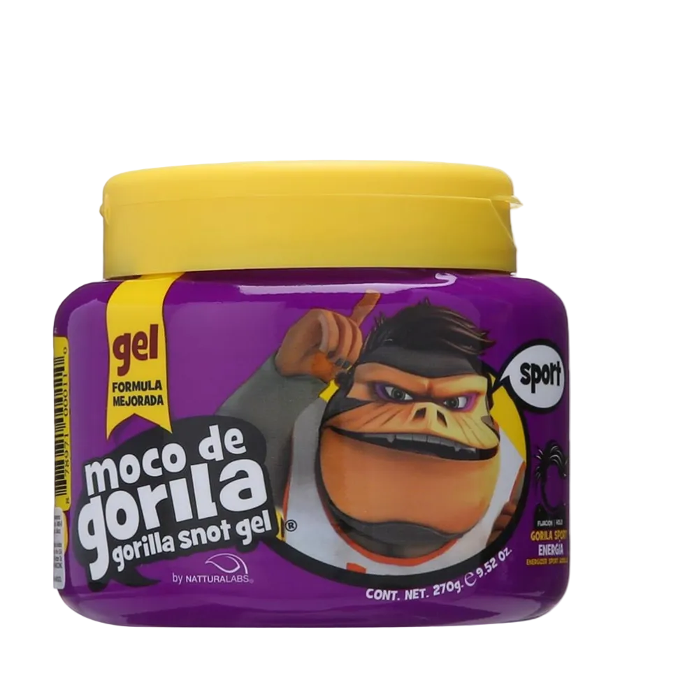 Moco De Gorila Sport hair gel extreme hold active styles strong control styling gel 9.52oz