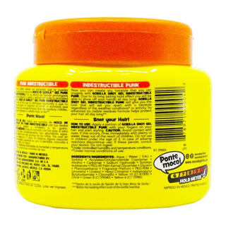 Moco De Gorila Punk Beast hair gel strong hold rebellious indestructible styling gel 9.52oz hair product