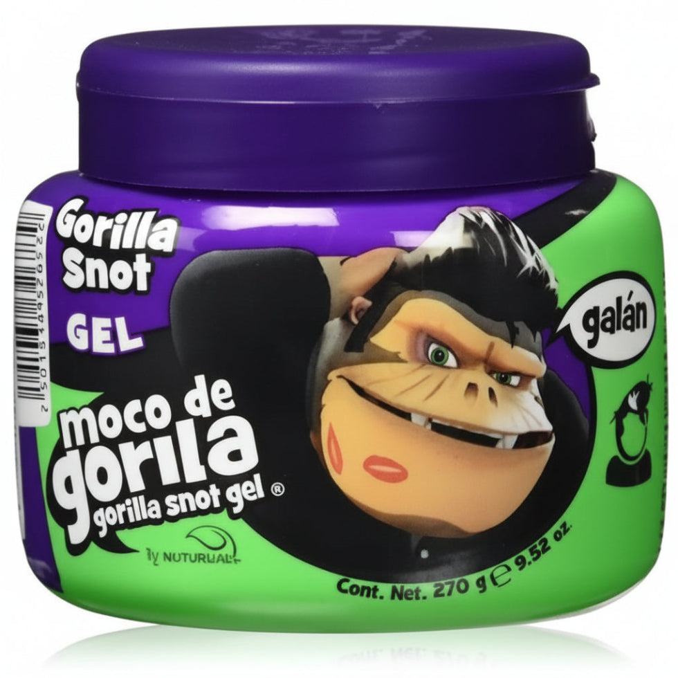 Moco De Gorila Galan hair gel 270g strong hold extra shine styling gel long lasting hair product
