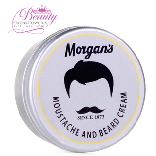 Morgan’s Moustache & Beard Cream 75ml | Softens, Moisturises & Conditions Facial Hair