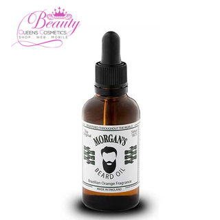 Morgan’s Pomade Beard Oil 50ml | Softens, Moisturises & Nourishes Facial Hair Daily