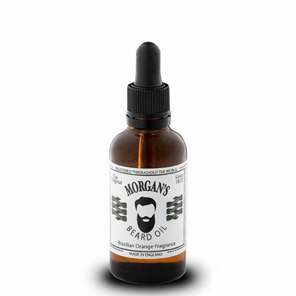 morgans beard oil peppermint mandarin tea tree beard care hydrating softening non greasy grooming oil