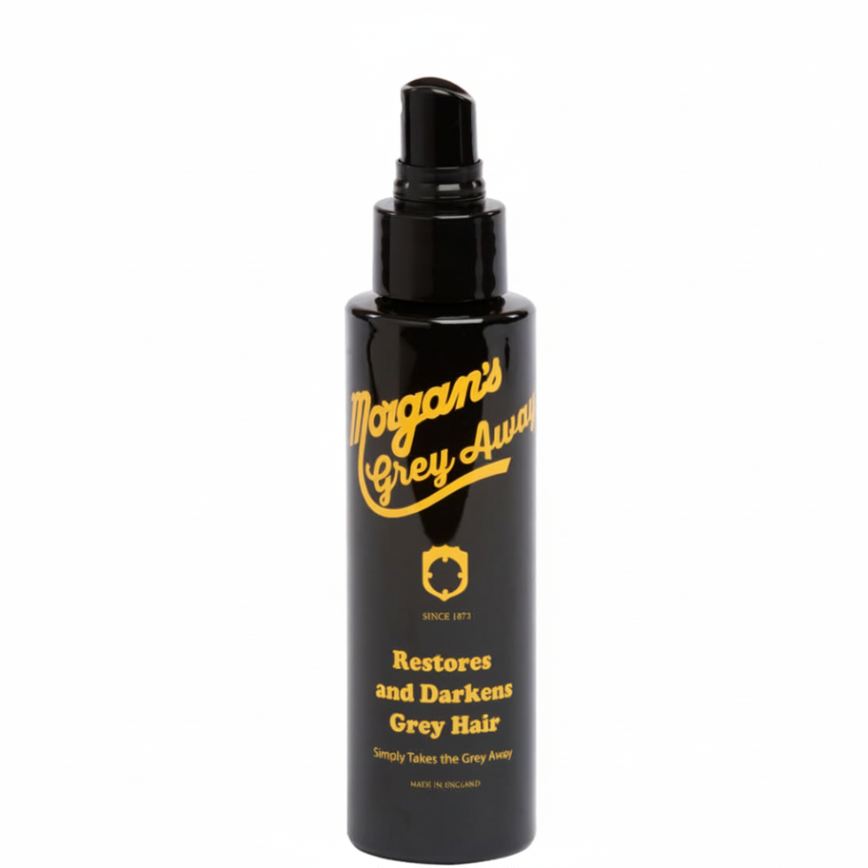 morgans grey away liquid 120ml gradual hair darkening colour restorer product
