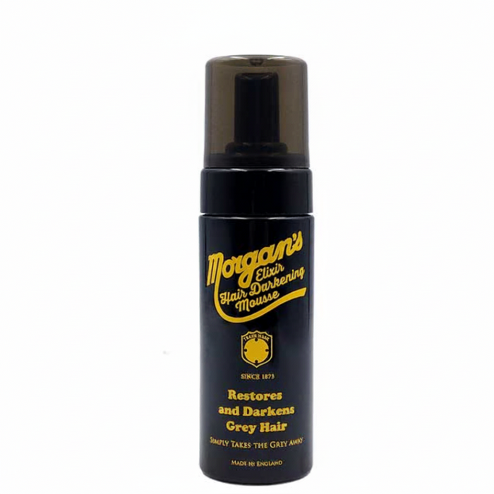 morgans hair darkening mousse gradual grey hair colour restorer styling foam natural look shine