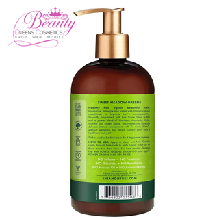 Shea Moisture Moringa & Avocado Power Greens Shampoo 384ml | Curl Nourish