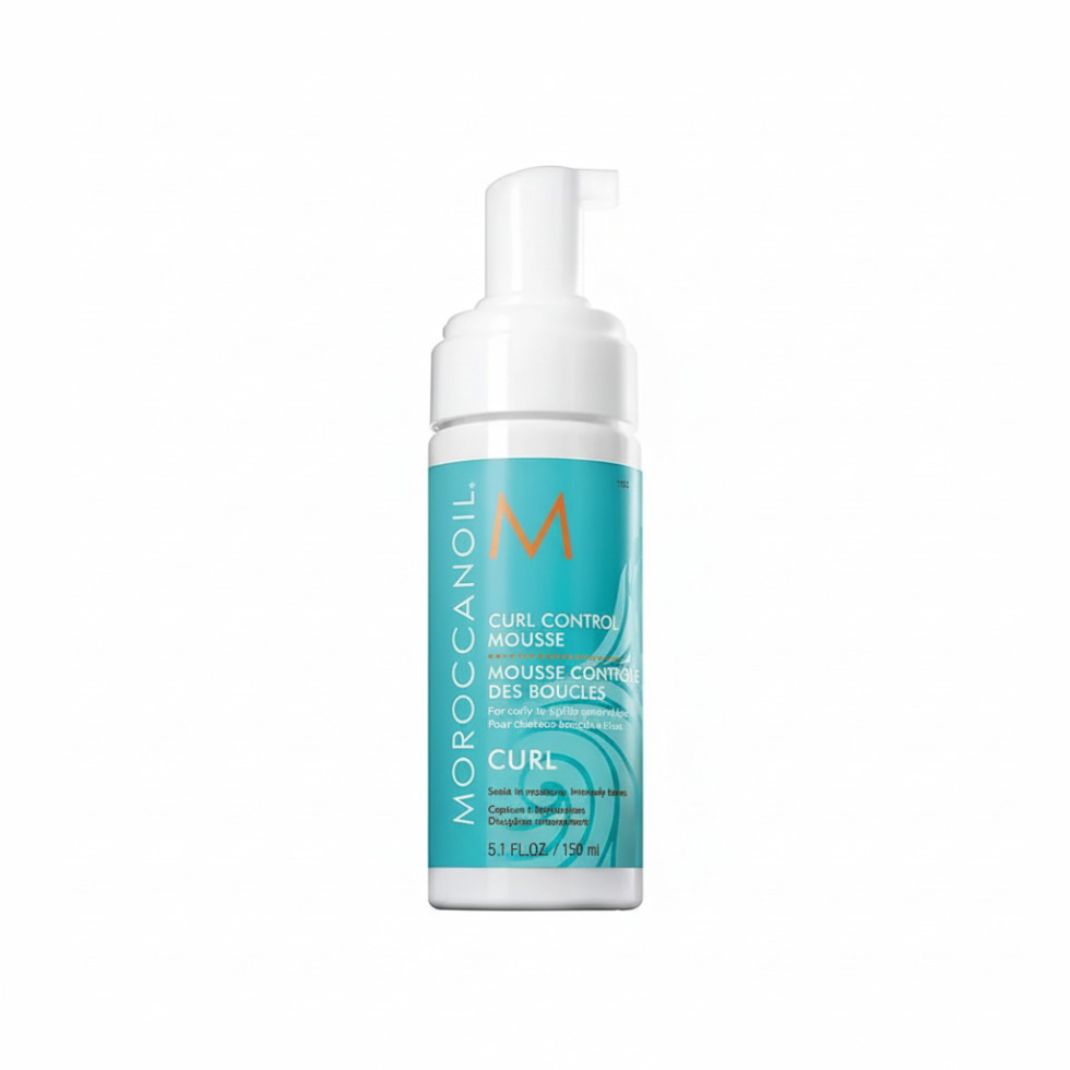 Moroccanoil Curl Control Mousse 150ml for defined frizz-free curls