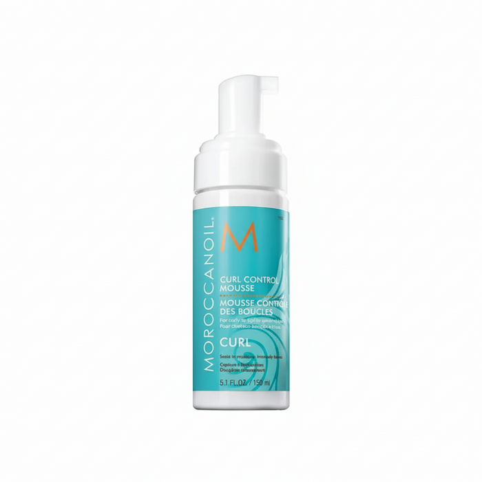 Moroccanoil Curl Control Mousse 150ml for defined frizz-free curls