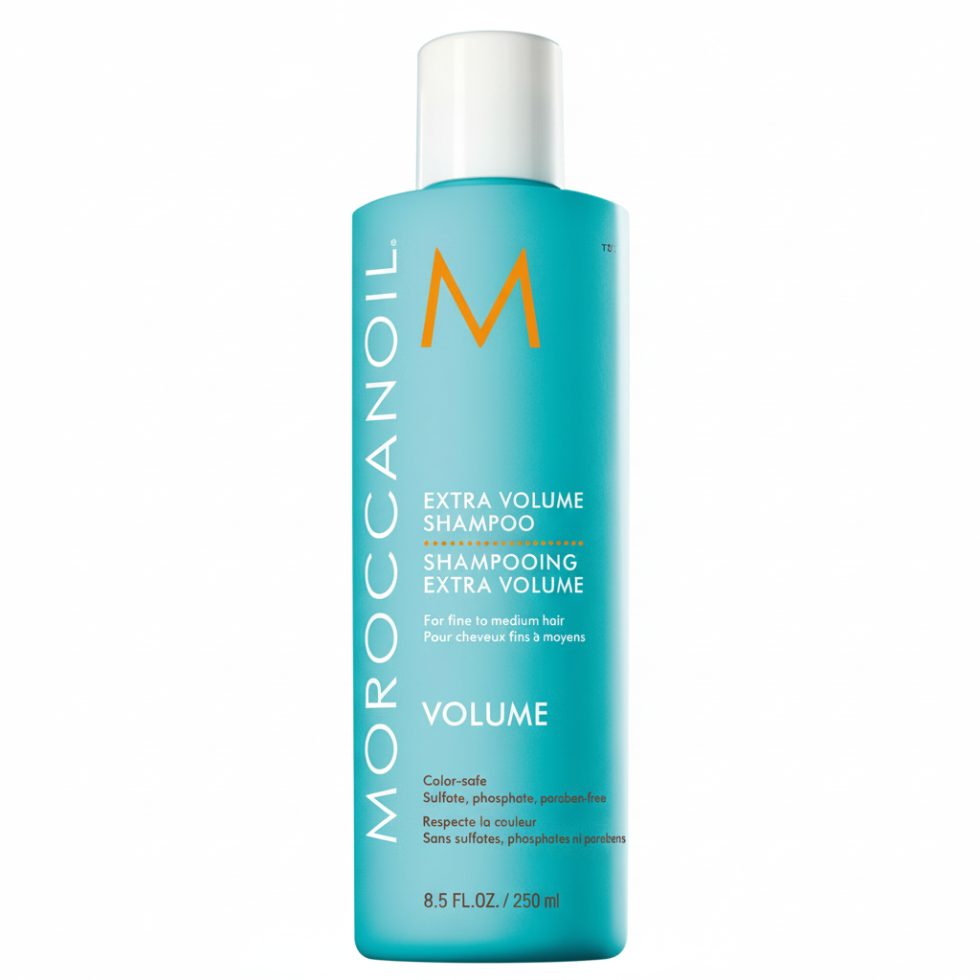 Moroccanoil extra volume shampoo 250ml lightweight volumizing shampoo for fine hair