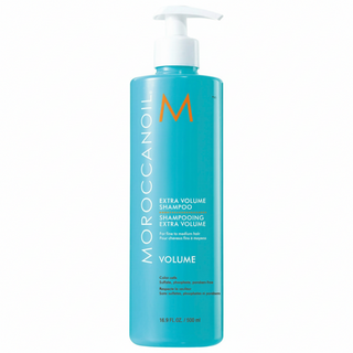 Moroccanoil Extra Volume Shampoo 500ml for lightweight body and volume for fine hair
