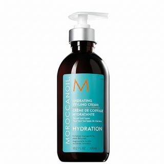 Moroccanoil Hydrating Styling Cream 300ml for anti-frizz soft hold and hydrated shiny hair

