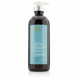Moroccanoil Hydrating Styling Cream 500ml for frizz control soft hold and hydrated shiny hair
