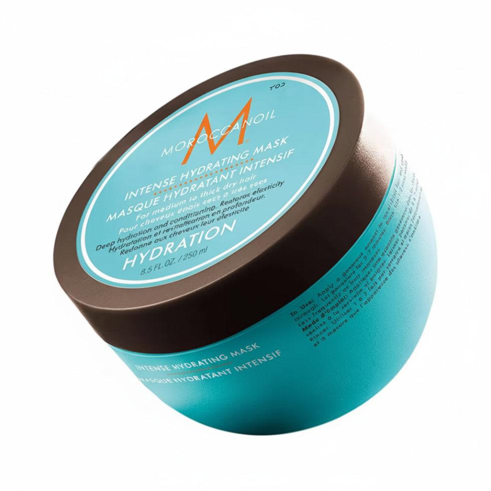 Moroccanoil Intense Hydrating Hair Mask 250ml for deep moisture and shine boost

