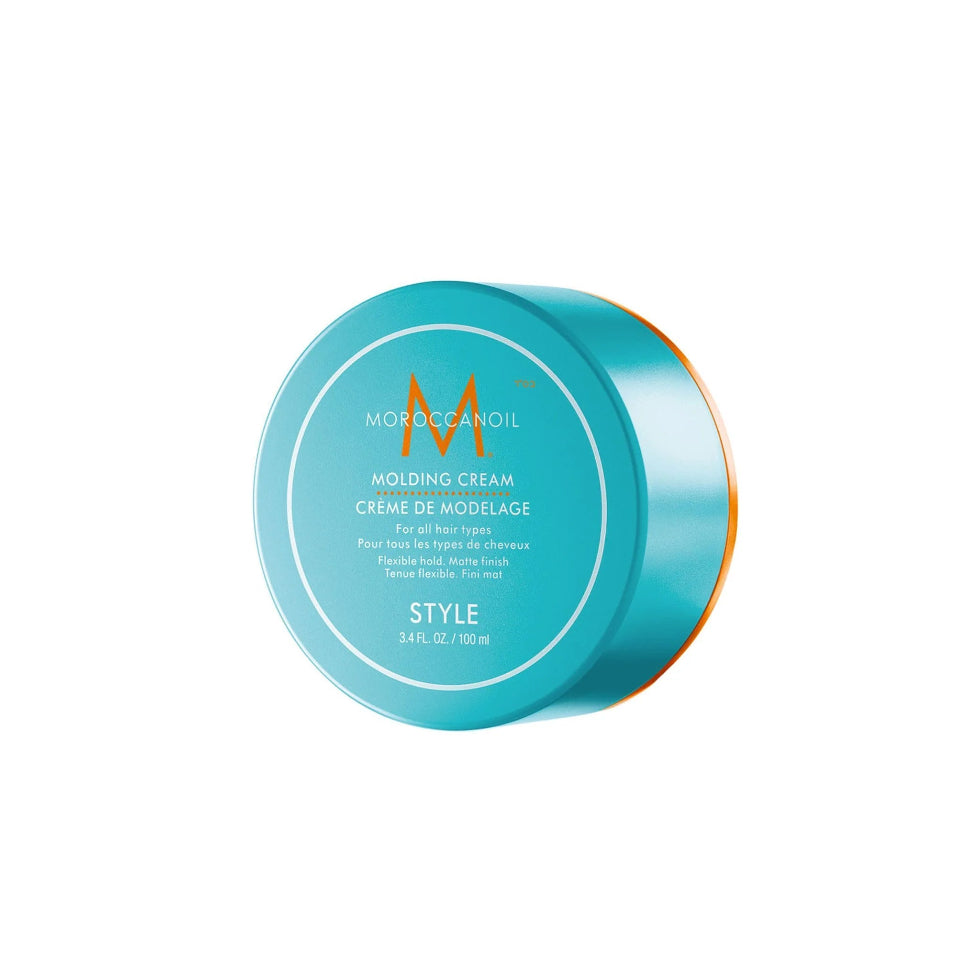 Moroccanoil Molding Cream 100ml for flexible hold texture and semi-matte hair styling
