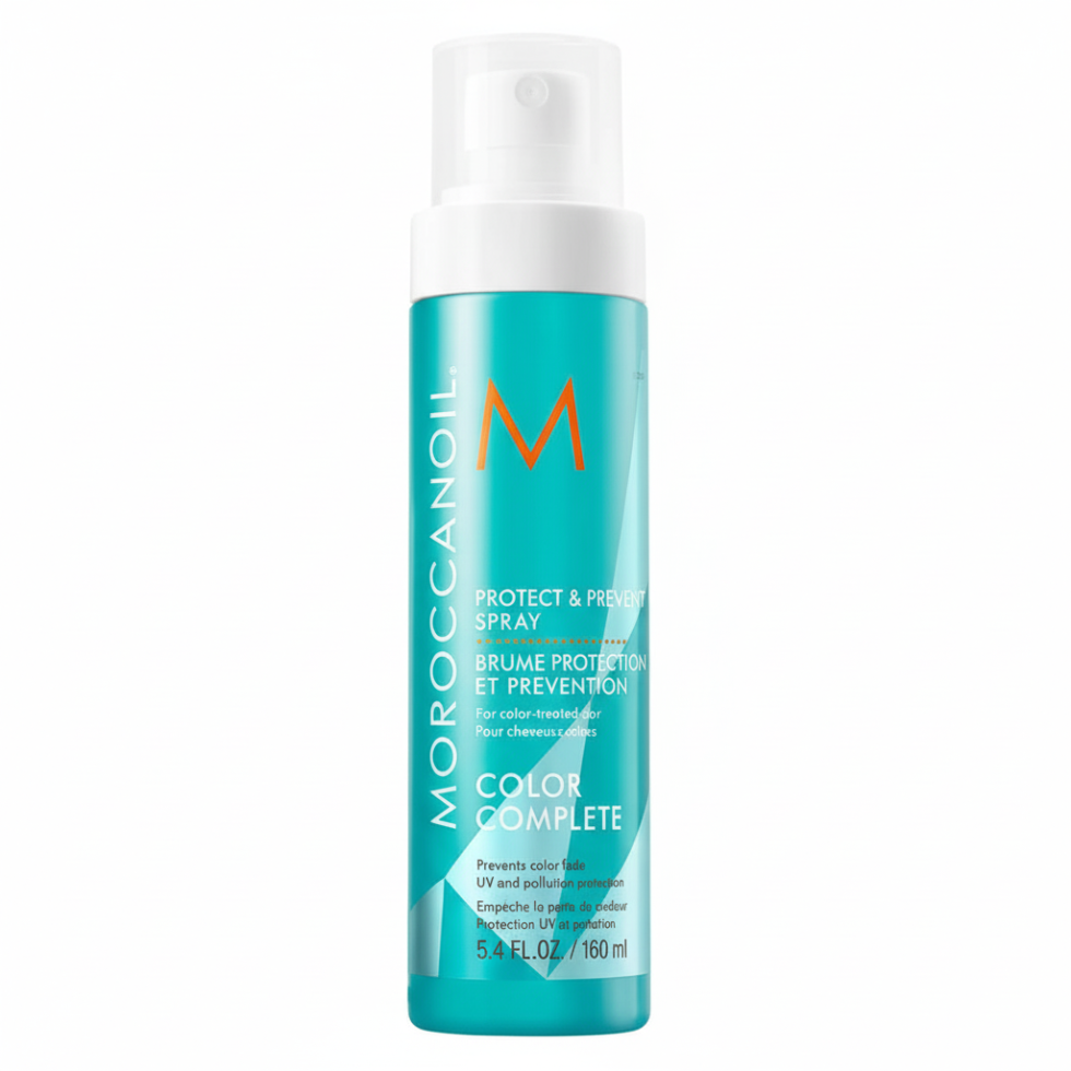 Moroccanoil Protect and Prevent Spray 160ml for color care heat protection and shine
