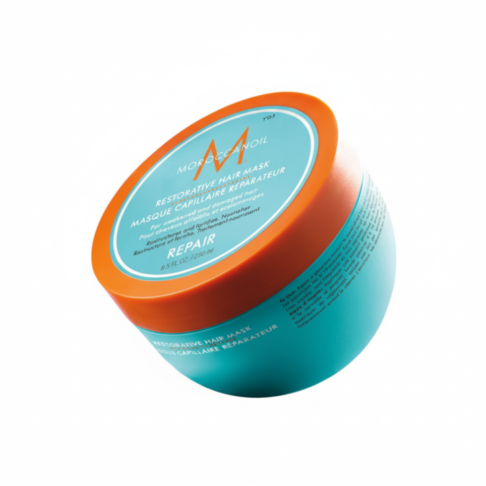 Moroccanoil Restorative Hair Mask 250ml for damaged hair repair and strength
