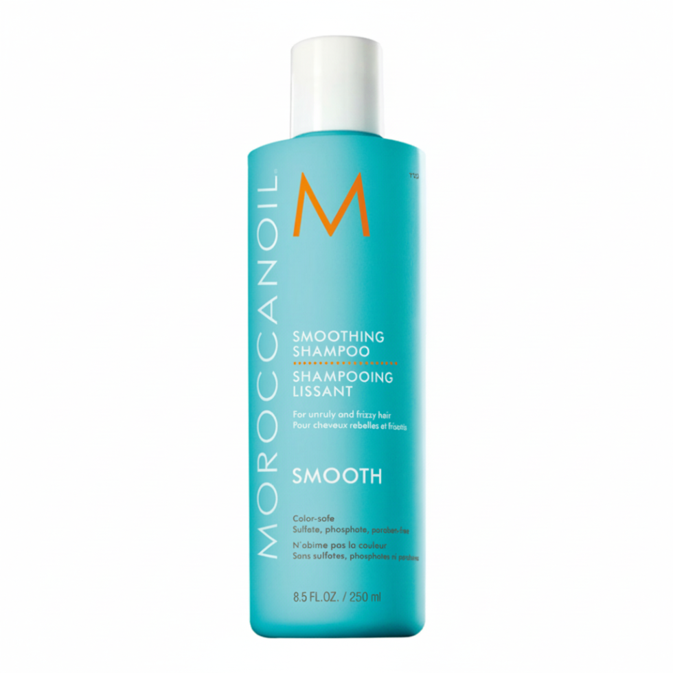 Moroccanoil smoothing shampoo 250ml frizz control shampoo for smooth shiny hair